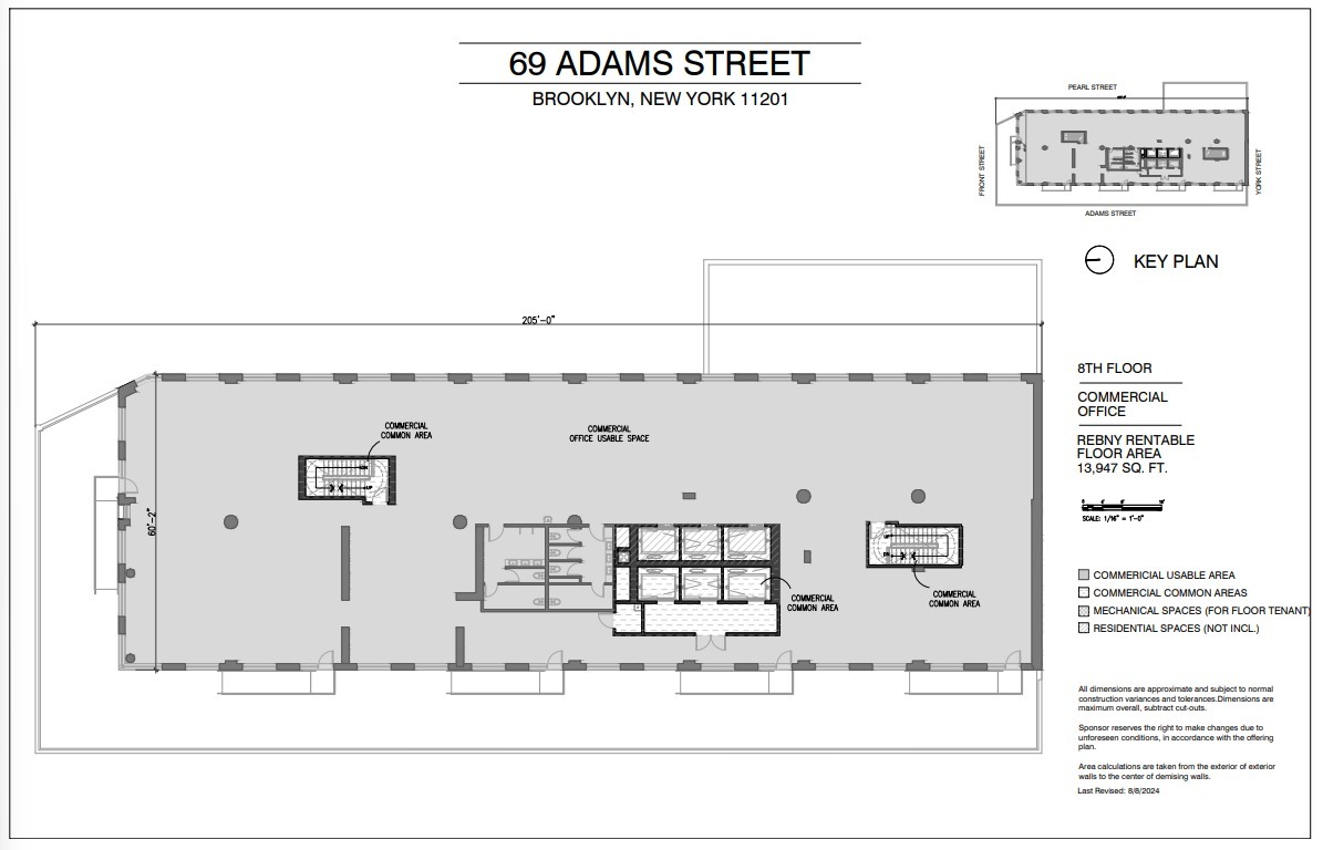 69 Adams St, Brooklyn, NY for lease Floor Plan- Image 1 of 8