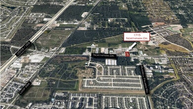 1715 Northpark Dr, Kingwood, TX - AÉRIEN Vue de la carte - Image1