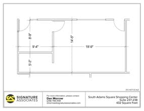 725 S Adams Rd, Birmingham, MI for lease Floor Plan- Image 1 of 1