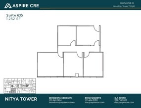 2211 Norfolk St, Houston, TX for lease Floor Plan- Image 1 of 2