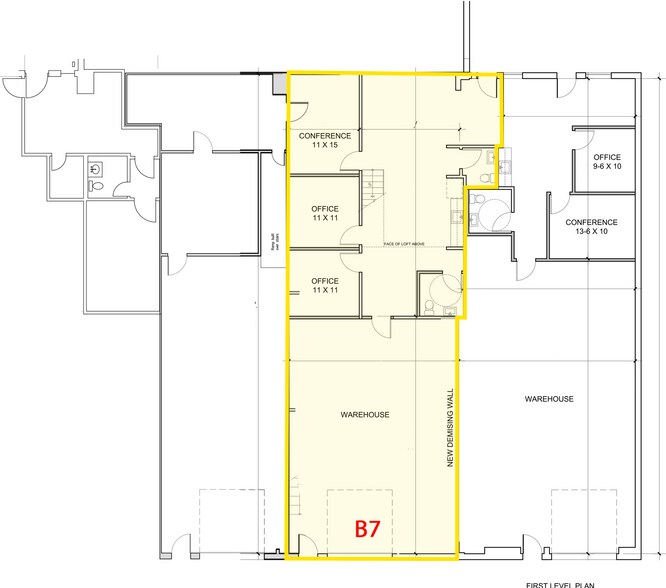 1406 Three Points Rd, Pflugerville, TX à louer - Plan d’étage - Image 2 de 4