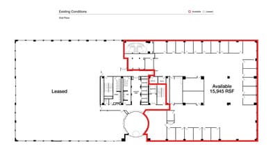 1333 Burr Ridge Pky, Burr Ridge, IL à louer Plan d’étage- Image 1 de 1