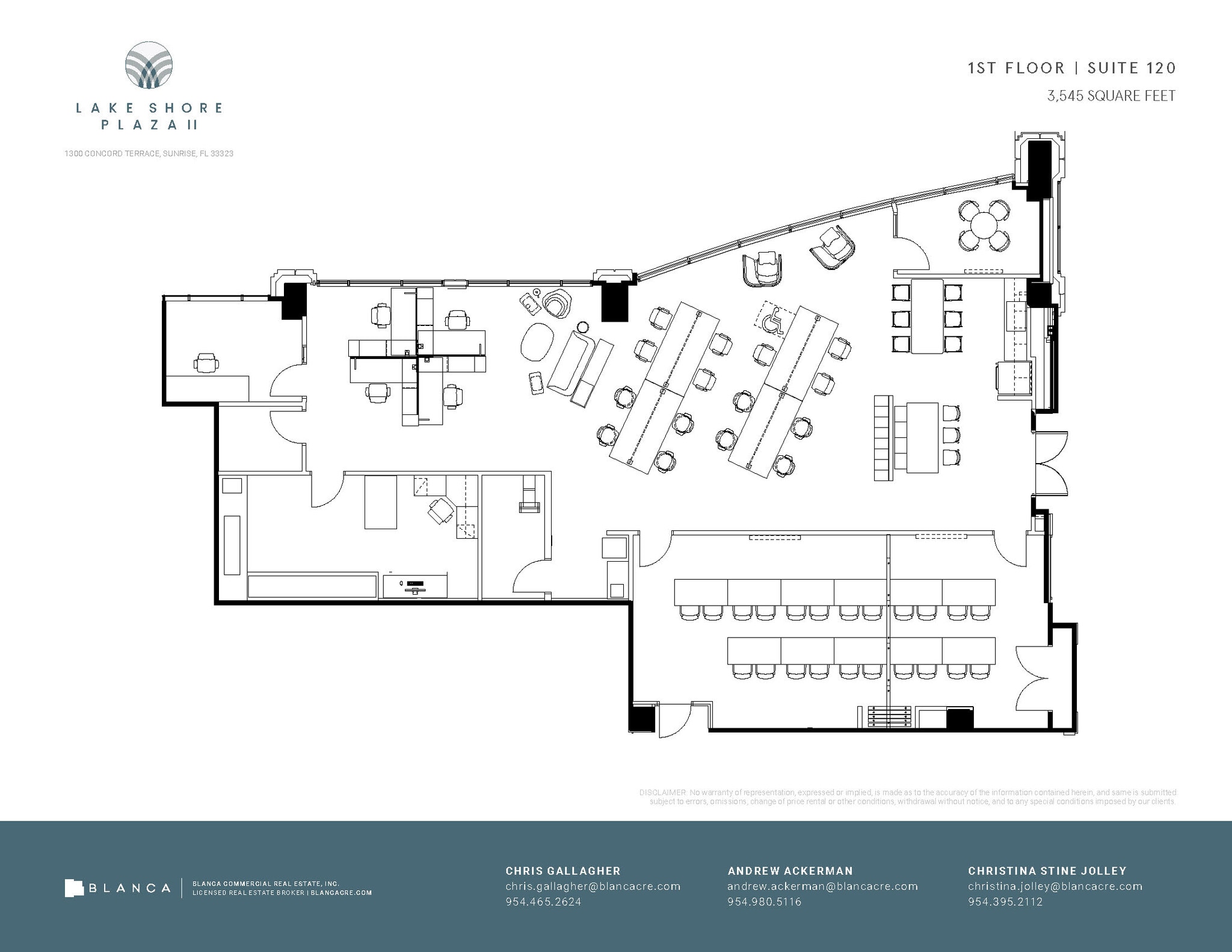 1300 Concord Ter, Sunrise, FL for lease Floor Plan- Image 1 of 1