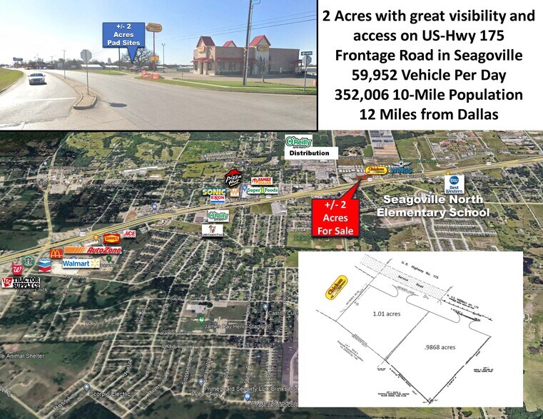 1521 N Highway 175, Seagoville, TX à vendre - Photo du bâtiment - Image 2 de 6