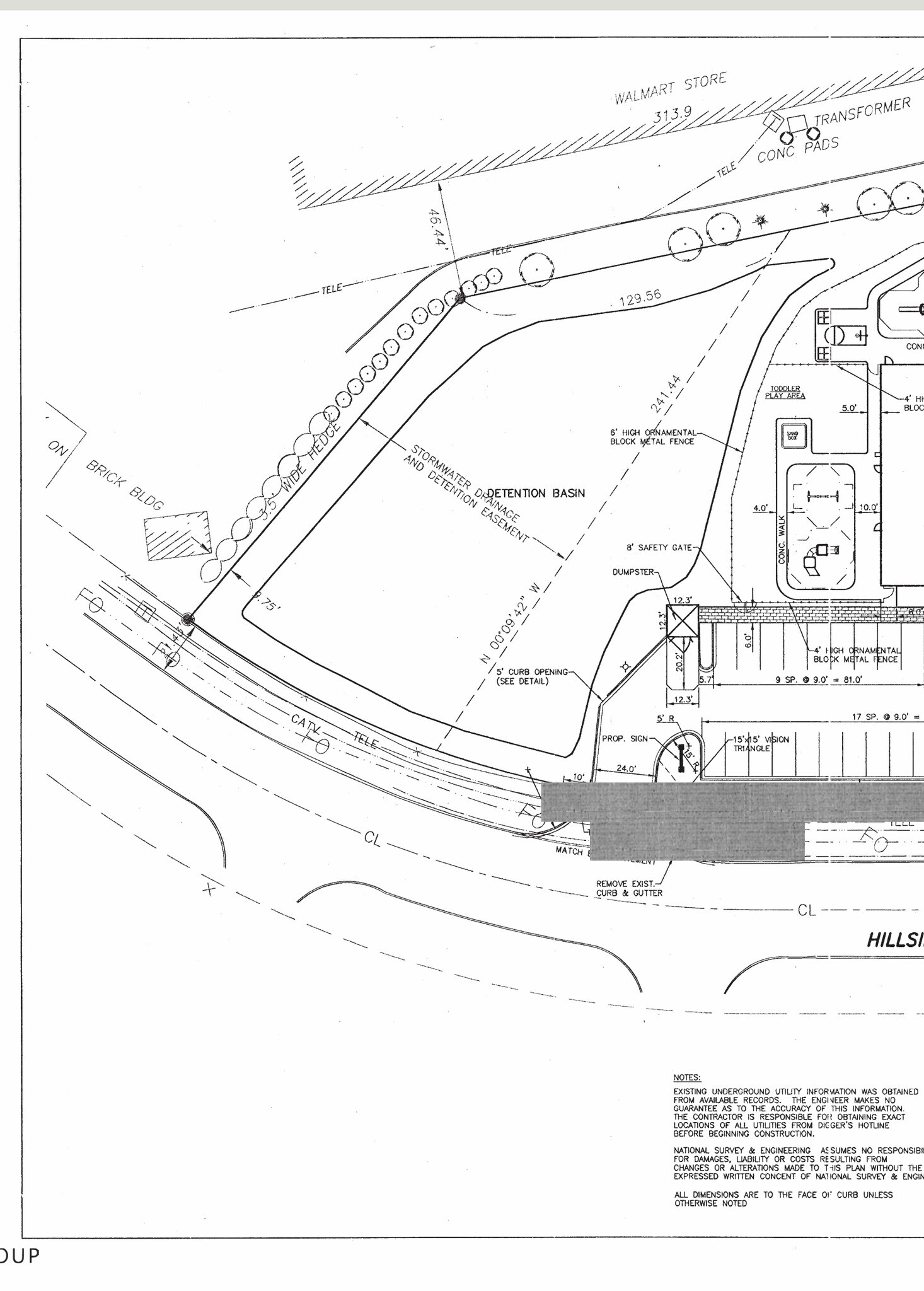 3175 Hillside Dr, Delafield, WI for lease Site Plan- Image 1 of 3