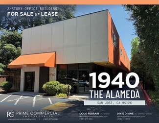 Plus de détails pour 1940 The Alameda, San Jose, CA - Bureau à vendre