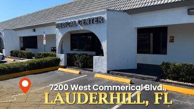 7100 W Commercial Blvd, Lauderhill, FL for lease - Commercial Listing Video 