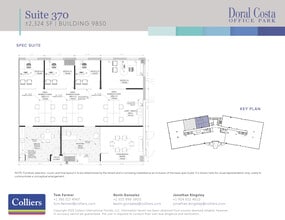 9850 NW 41st St, Doral, FL à louer Plan d’étage- Image 1 de 1