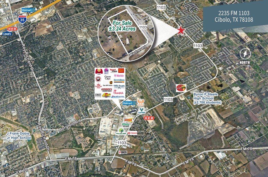 2235 FM 1103, Cibolo, TX for sale - Aerial - Image 2 of 2