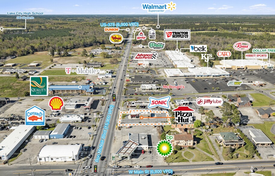 125 N Ron McNair Blvd, Lake City, SC à vendre - Photo du bâtiment - Image 2 de 5