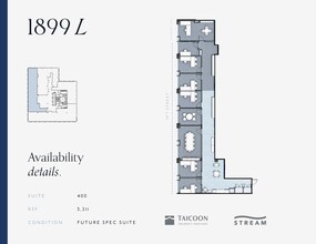 1899 L St NW, Washington, DC à louer Plan d  tage- Image 2 de 2