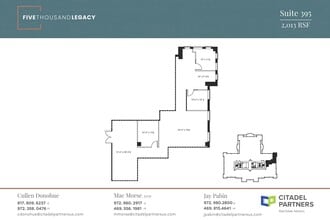 5000 Legacy Dr, Plano, TX for lease Floor Plan- Image 2 of 2