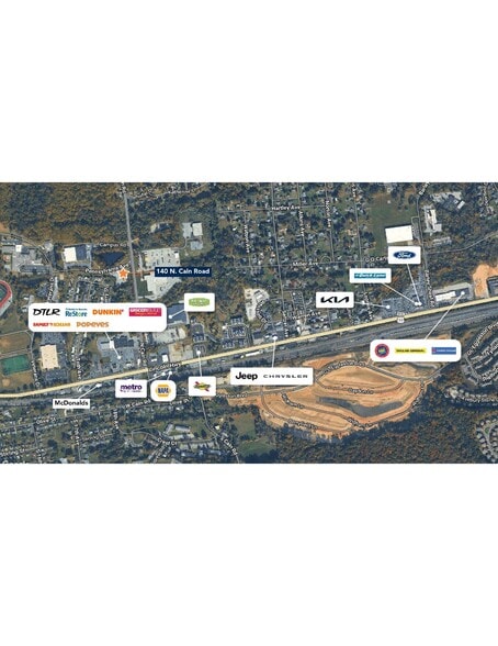 140 N Caln Rd, Coatesville, PA for sale - Building Photo - Image 2 of 7