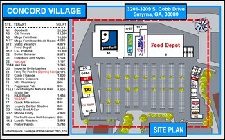 Plus de détails pour 3201-3209 S Cobb Dr, Smyrna, GA - Commerce de détail à louer