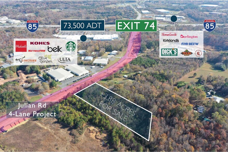 0 Julian, Salisbury, NC for sale - Building Photo - Image 2 of 3