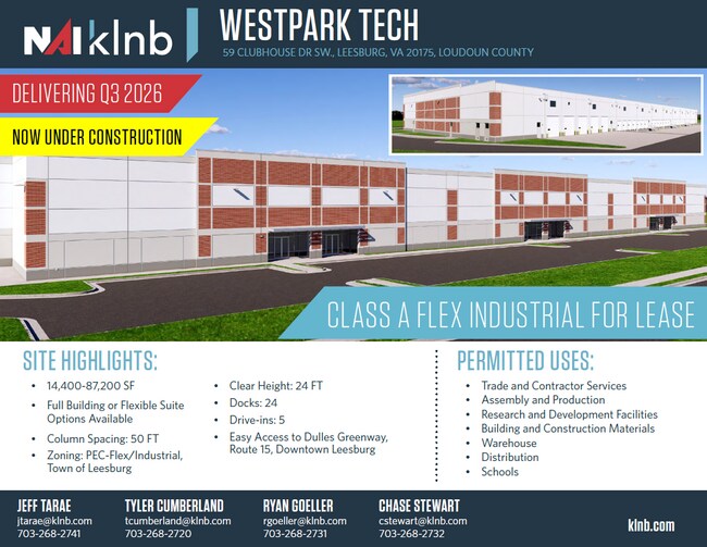 More details for 59 Clubhouse Dr SW, Leesburg, VA - Industrial for Lease