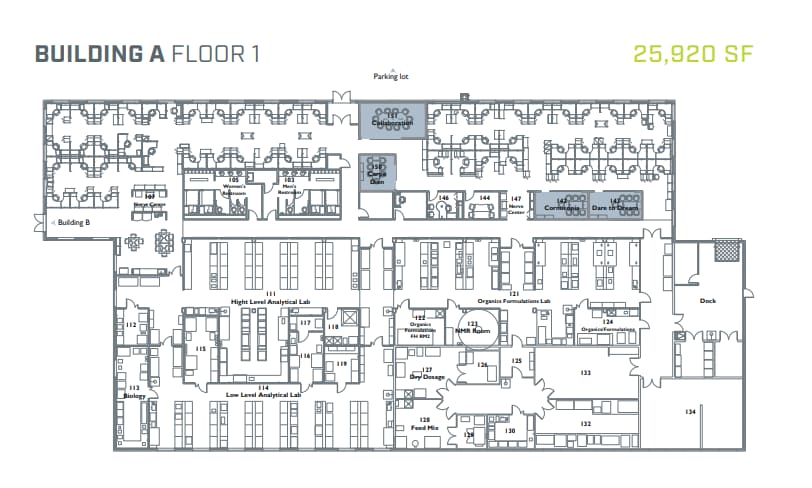 2500 Innovation Way, Greenfield, IN for lease Floor Plan- Image 1 of 1