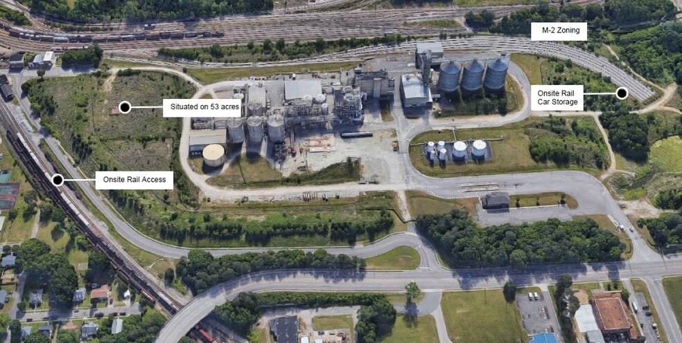 701 S 6th St, Hopewell, VA for sale - Aerial - Image 2 of 3