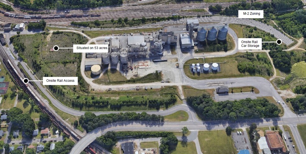 701 S 6th St, Hopewell, VA à vendre - Aérien - Image 2 de 3