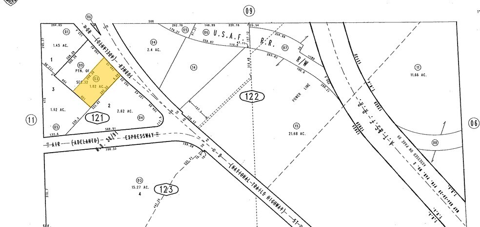 17742 D St, Victorville, CA à vendre - Plan cadastral - Image 2 de 17