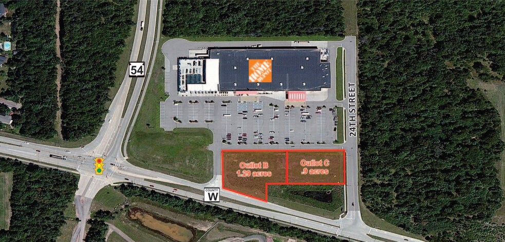 Highway 54, Wisconsin Rapids, WI for sale - Primary Photo - Image 1 of 8