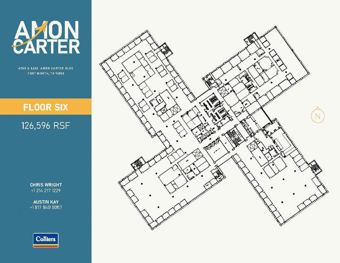 4333 Amon Carter Blvd, Fort Worth, TX for lease Floor Plan- Image 1 of 1