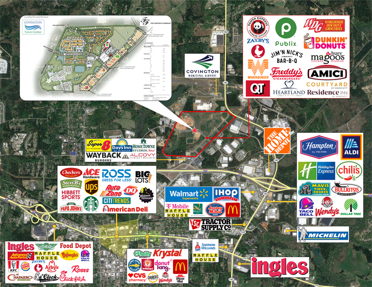 12201 Town Center Blvd, Covington, GA à vendre - Plan cadastral - Image 1 de 1