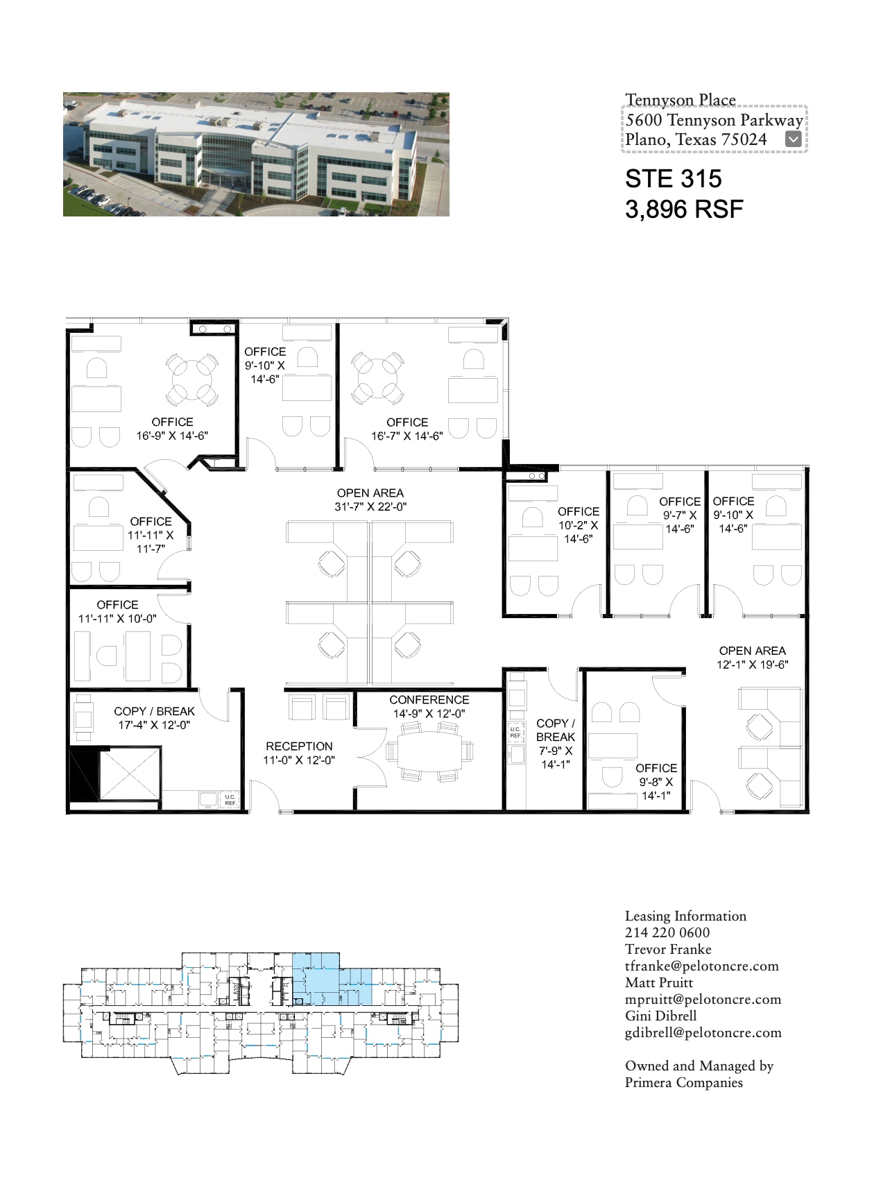 5600 Tennyson Pkwy, Plano, TX for lease Floor Plan- Image 1 of 1