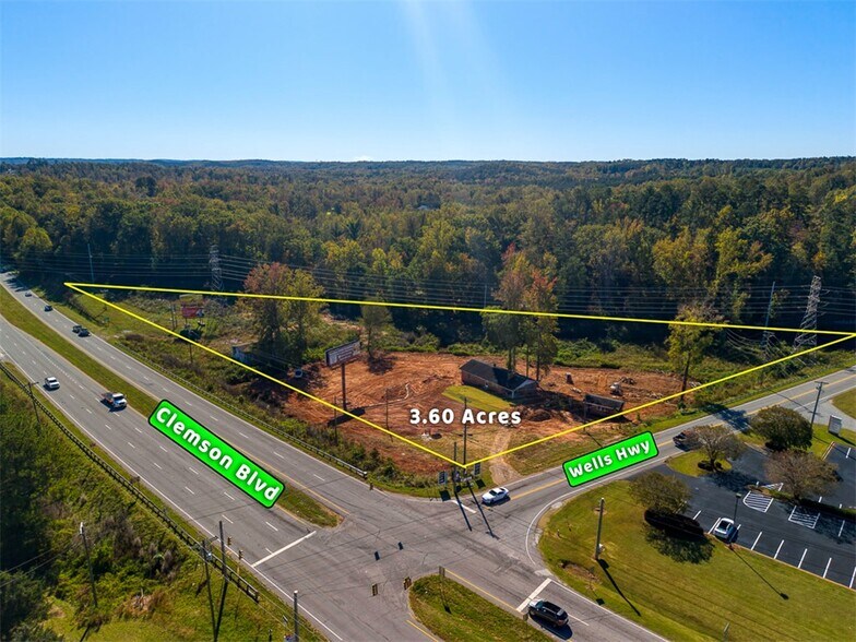 10732 Clemson Blvd, Seneca, SC à vendre - Aérien - Image 3 de 13