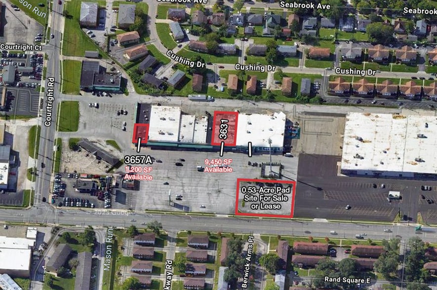 3633 E Livingston Ave, Columbus, OH for sale - Aerial - Image 3 of 4