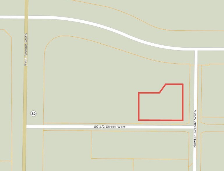2270 W 80 1/2 St, Bloomington, MN à louer - Plan cadastral - Image 2 de 7