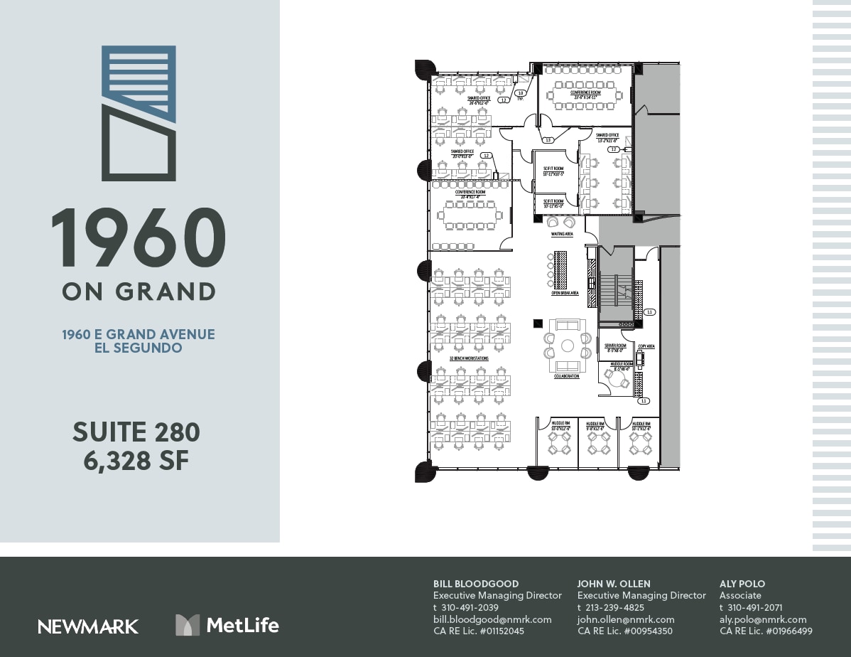 1960 E Grand Ave, El Segundo, CA à louer Plan d’étage- Image 1 de 1