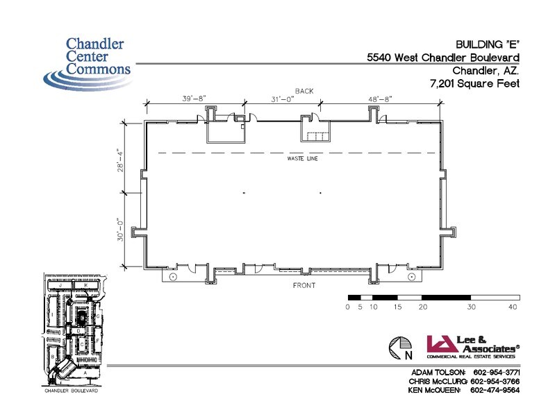 5540 W Chandler Blvd, Chandler, AZ for sale - Floor Plan - Image 3 of 4
