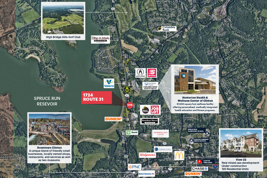 1724 Route 31, Clinton, NJ for sale - Site Plan - Image 1 of 1