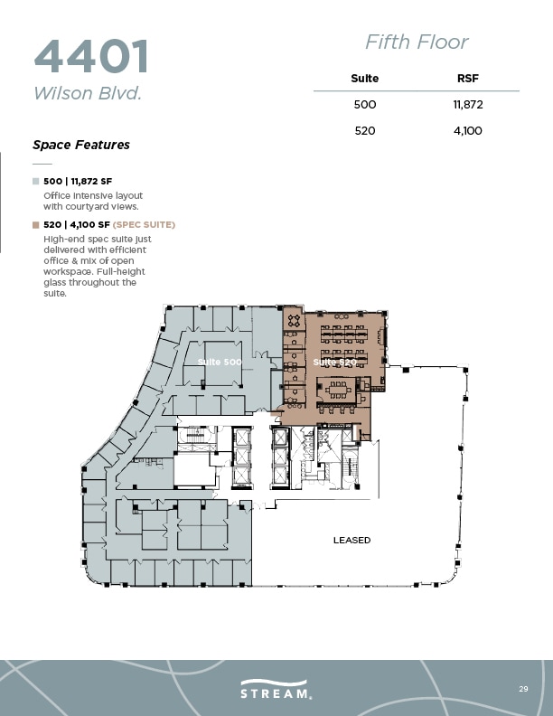 4401 Wilson Blvd, Arlington, VA for lease Floor Plan- Image 1 of 1