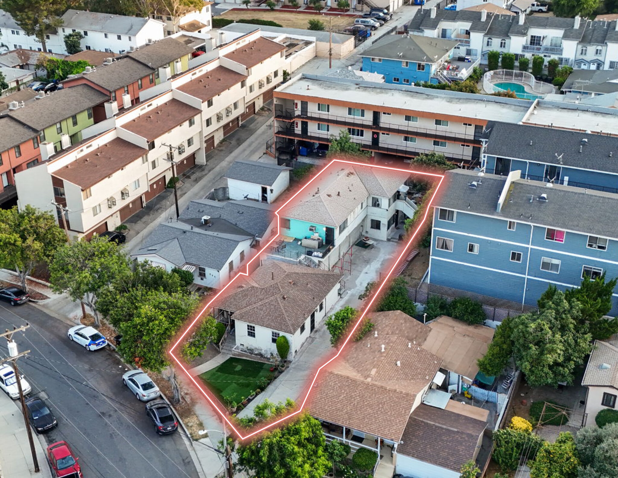 425 N Exton Ave, Inglewood, CA for sale Aerial- Image 1 of 6