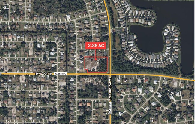 Plus de détails pour SW Paar Dr, Port Saint Lucie, FL - Terrain à vendre