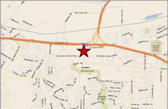 300 St. Peters Centre Blvd, Saint Peters, MO à louer - Aérien - Image 3 de 4