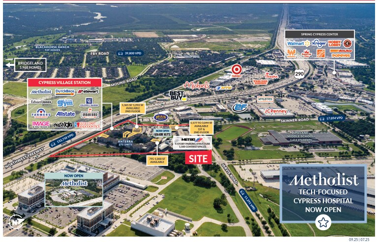 25210 NW Fwy, Cypress, TX à louer - Photo du bâtiment - Image 1 de 4