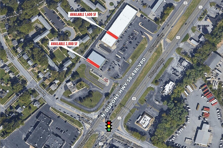 1505 N Dupont Pky, New Castle, DE à louer - Photo du bâtiment - Image 2 de 20