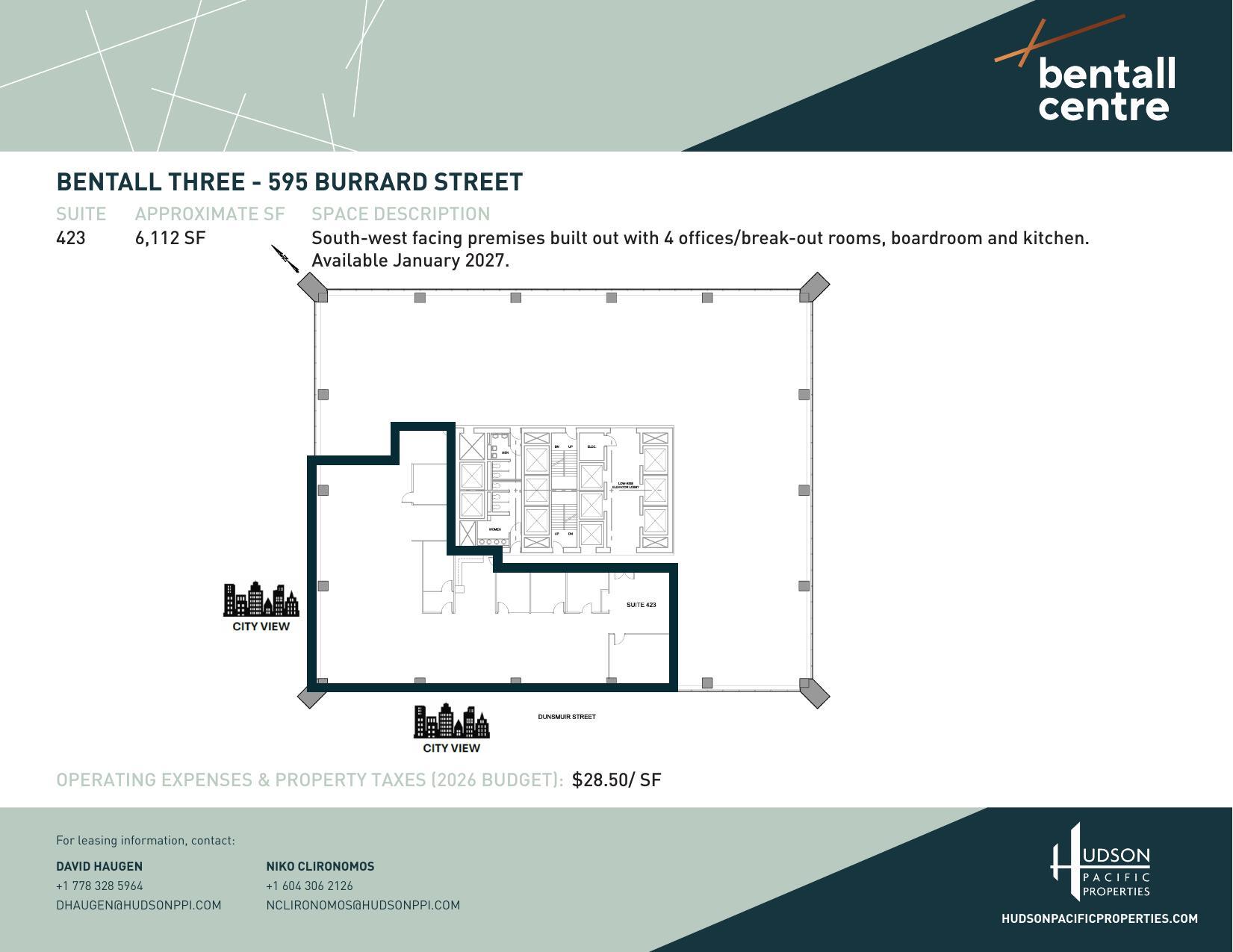 595 Burrard St, Vancouver, BC for lease Floor Plan- Image 1 of 1