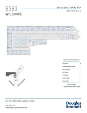 8383 Wilshire Blvd, Beverly Hills, CA à louer Plan d  tage- Image 1 de 1