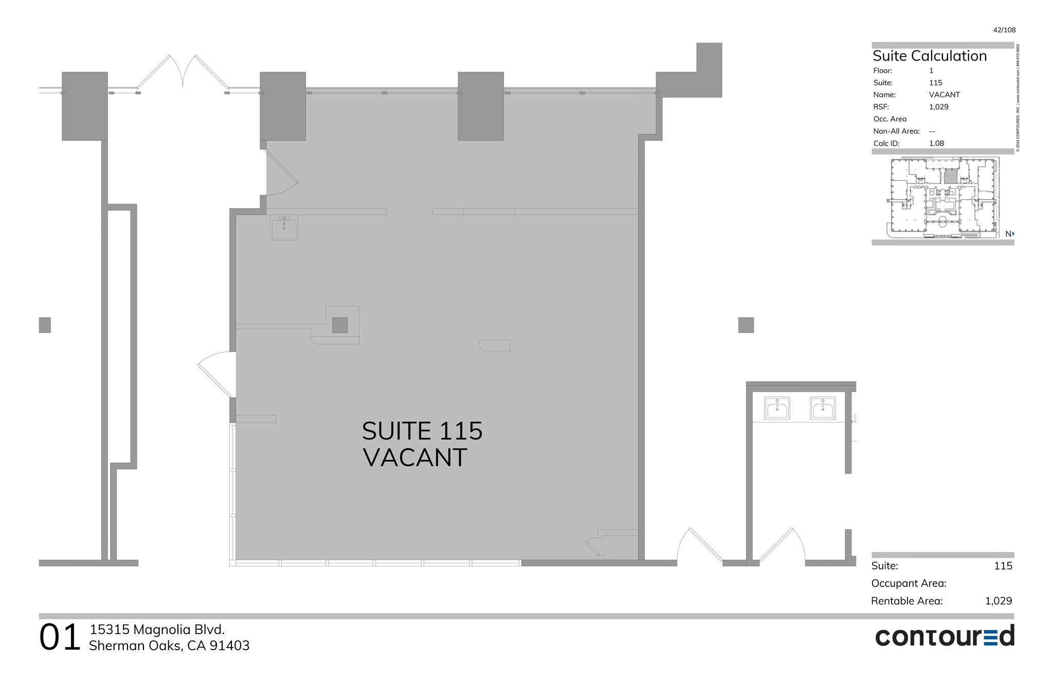 15315 Magnolia Blvd, Sherman Oaks, CA for lease Site Plan- Image 1 of 1
