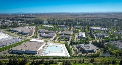 5025 Fraser Way, Burnaby, BC - AERIAL  map view