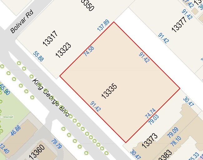Plus de détails pour 13335 King George Blvd, Surrey, BC - Terrain à vendre