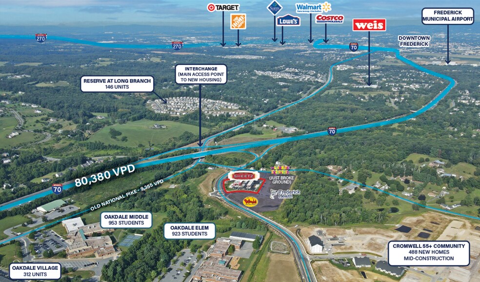 5493 Oakcross ln, Frederick, MD à vendre - Photo du bâtiment - Image 2 de 2