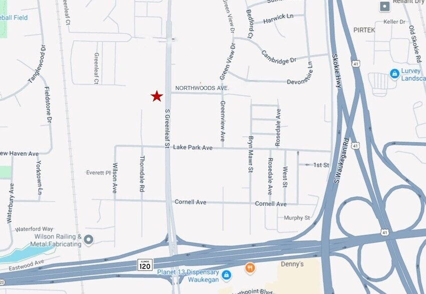 0 Northwoods Ave, Park City, IL à vendre - Photo du bâtiment - Image 2 de 3