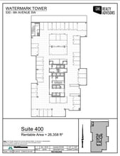 530 8th Ave SW, Calgary, AB for lease Floor Plan- Image 1 of 1