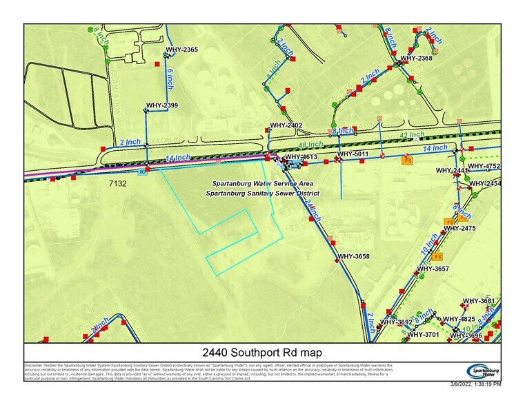 2440 Southport Rd, Spartanburg, SC à vendre - Photo du bâtiment - Image 3 de 3