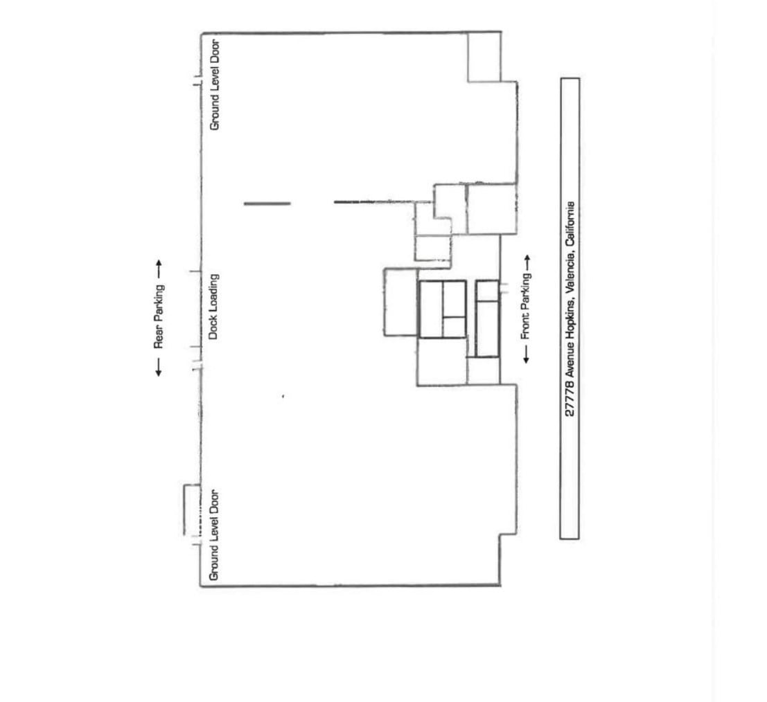 27778 Avenue Hopkins, Valencia, CA for lease Floor Plan- Image 1 of 1